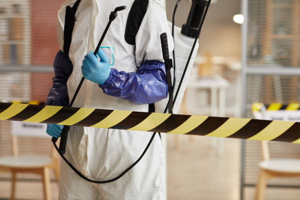 Professional Biohazard technician working in Littleton, NH